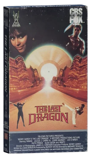 The Last Dragon VHS, CBS/FOX Video
