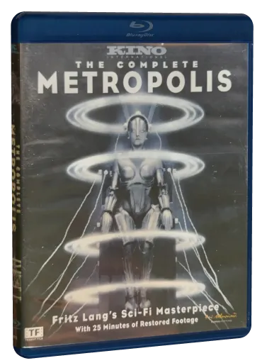 Metropolis Blu-ray, Kino International