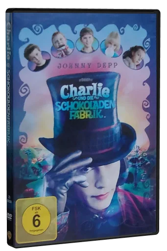 Charlie and the Chocolate Factory DVD, Warner Home Video Germany