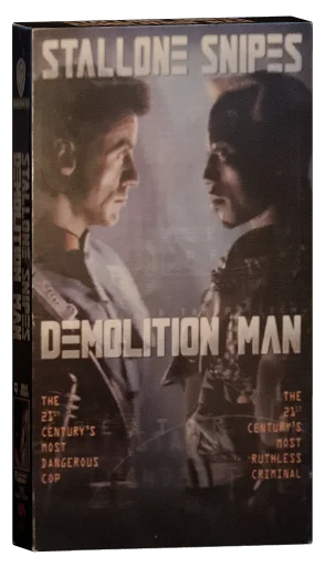 Demolition Man VHS, Warner Home Video