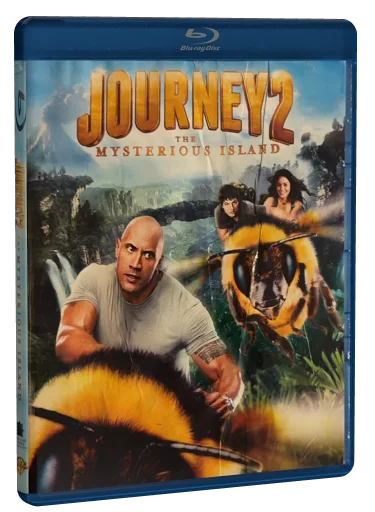 Journey 2: The Mysterious Island Blu-ray cover