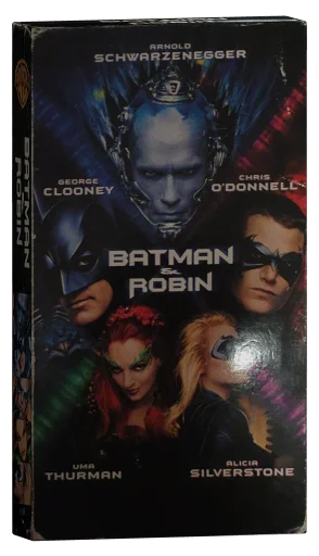 Batman & Robin VHS, Warner Bros. Home Video