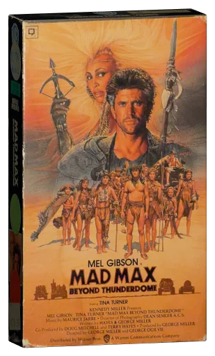 Mad Max Beyond Thunderdome Betamax, Warner Home Video