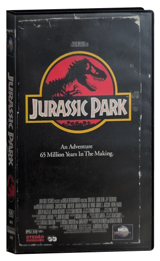 Jurassic Park VHS, MCA Universal Home Video