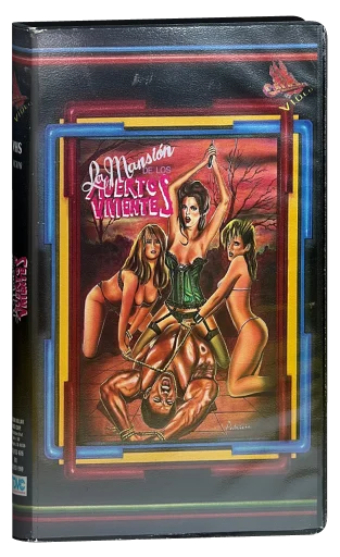 La mansión de los muertos vivientes VHS cover