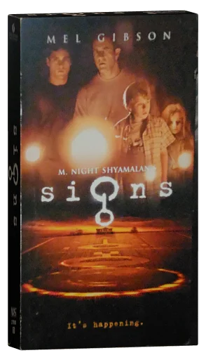 Signs VHS, Touchstone Home Entertainment