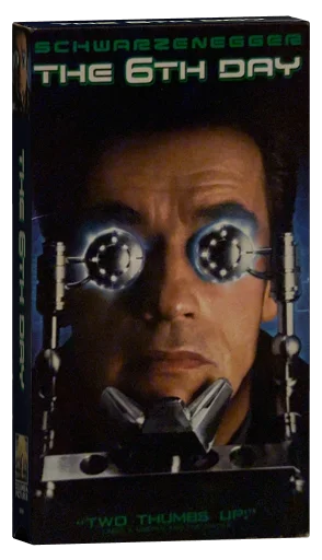 The 6th Day VHS, Columbia TriStar Home Entertainment