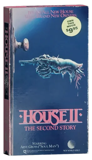 House II: The Second Story VHS, New World Video