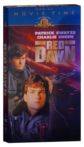 Red Dawn VHS cover