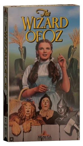 The Wizard of Oz VHS, MGM/UA Home Video
