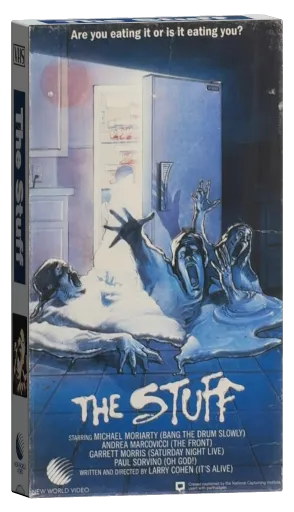 The Stuff VHS, New World Video