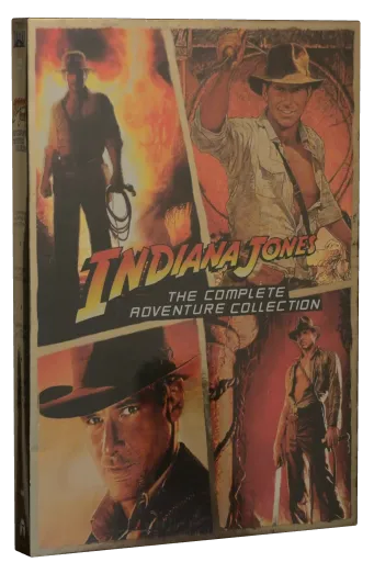 Indiana Jones: The Complete Adventures DVD cover