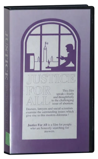 Justice For All VHS cover