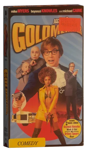 Austin Powers in Goldmember VHS, New Line Home Entertainment
