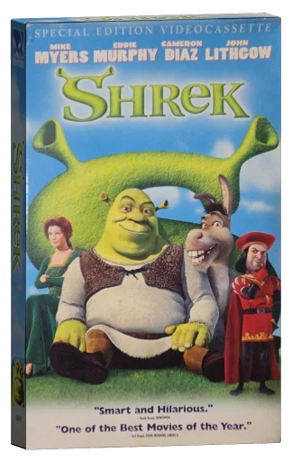 Shrek VHS, DreamWorks