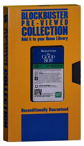 The Good Son VHS cover