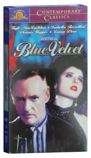 Blue Velvet VHS, MGM Home Entertainment