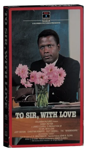 To Sir, with Love VHS, RCA/Columbia Pictures Home Video