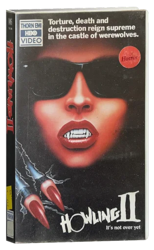 Howling II: Stirba - Werewolf Bitch VHS, Thorn EMI/HBO Video