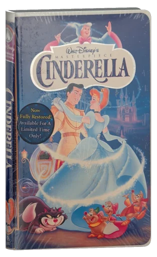 Cinderella VHS, Buena Vista Home Video