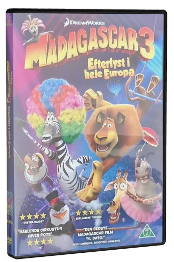 Madagascar 3: Europe's Most Wanted DVD cover