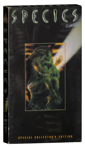Species VHS, MGM/UA Home Video