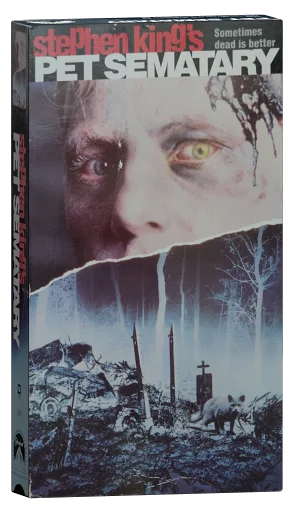 Pet Sematary VHS, Paramount Home Video