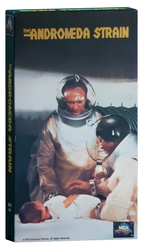 The Andromeda Strain VHS, MCA Home Video