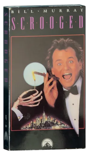 Scrooged VHS, Paramount Home Video