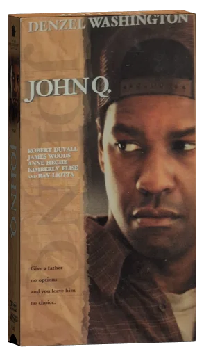 John Q VHS, New Line Home Entertainment