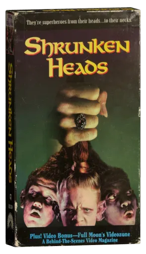 Shrunken Heads VHS, Paramount Home Video