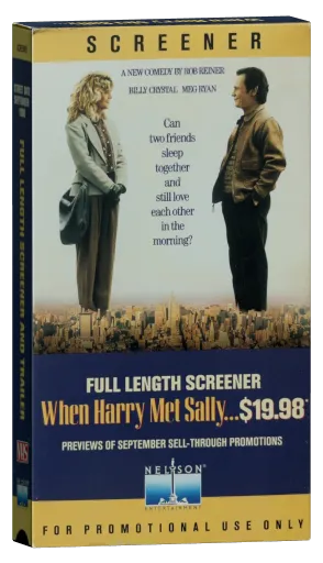 When Harry Met Sally... VHS, Nelson Entertainment
