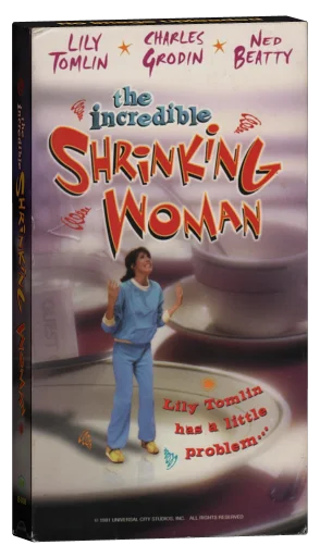 The Incredible Shrinking Woman VHS, GoodTimes Home Video
