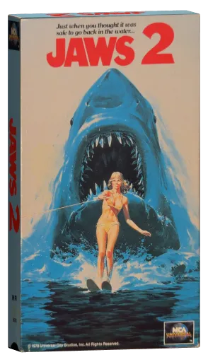 Jaws 2 VHS, MCA Universal Home Video