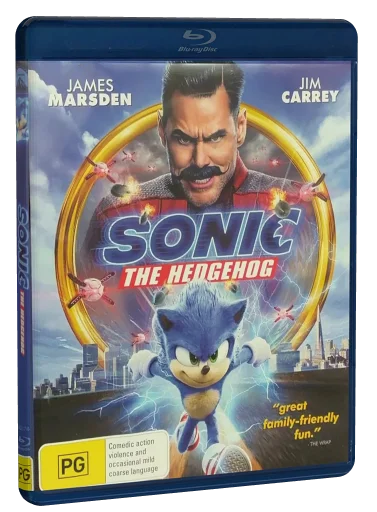 Sonic the Hedgehog Blu-ray, Paramount Pictures