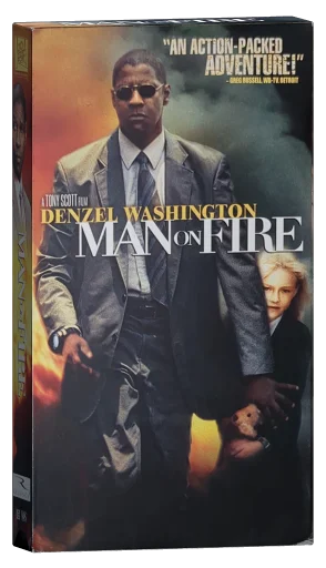 Man on Fire VHS, Fox