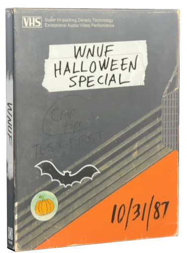 WNUF Halloween Special Blu-ray