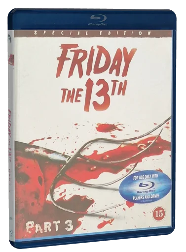Friday the 13th Part III Blu-ray, Paramount Pictures