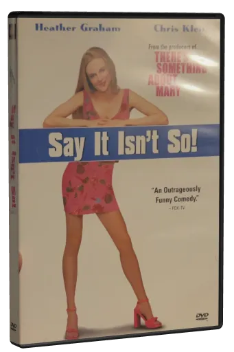 Say It Isn't So DVD, Twentieth Century Fox