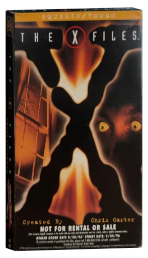 The X-Files VHS cover