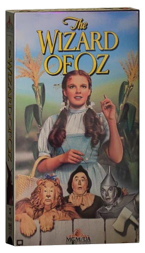 The Wizard of Oz VHS, MGM/UA Home Video