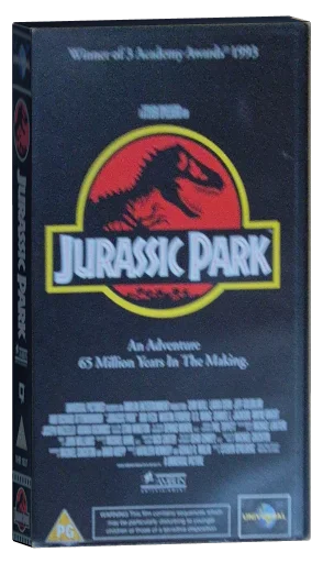 Jurassic Park VHS, Universal