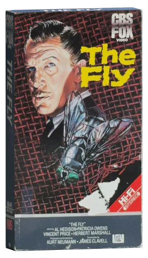 The Fly VHS, CBS/FOX Video