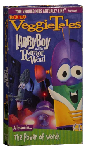 VeggieTales: Larry-Boy and the Rumor Weed VHS cover