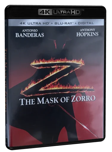 The Mask of Zorro 4K-UHD, Sony Pictures Home Entertainment
