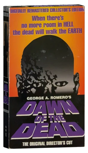 Dawn of the Dead VHS, Video Treasures