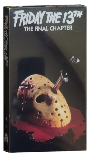 Friday the 13th: The Final Chapter VHS, Paramount