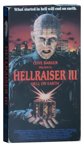 Hellraiser III: Hell on Earth VHS, CFP Video