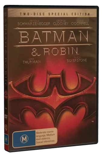 Batman & Robin DVD, Warner Bros.