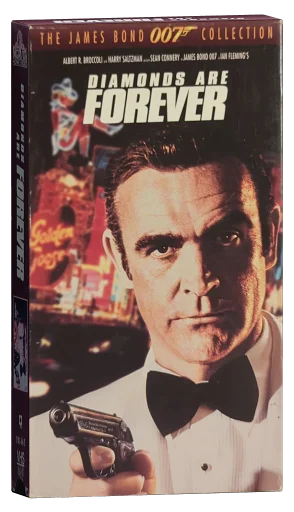 Diamonds Are Forever VHS, MGM